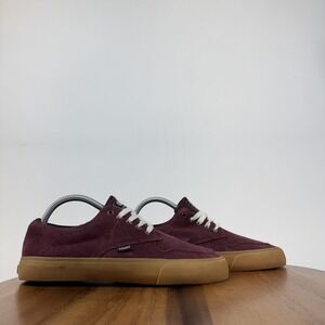 New Mens Element Topaz C3 Burgundy Suede Low Casual‎ Sneakers Shoes Size 7.5 M